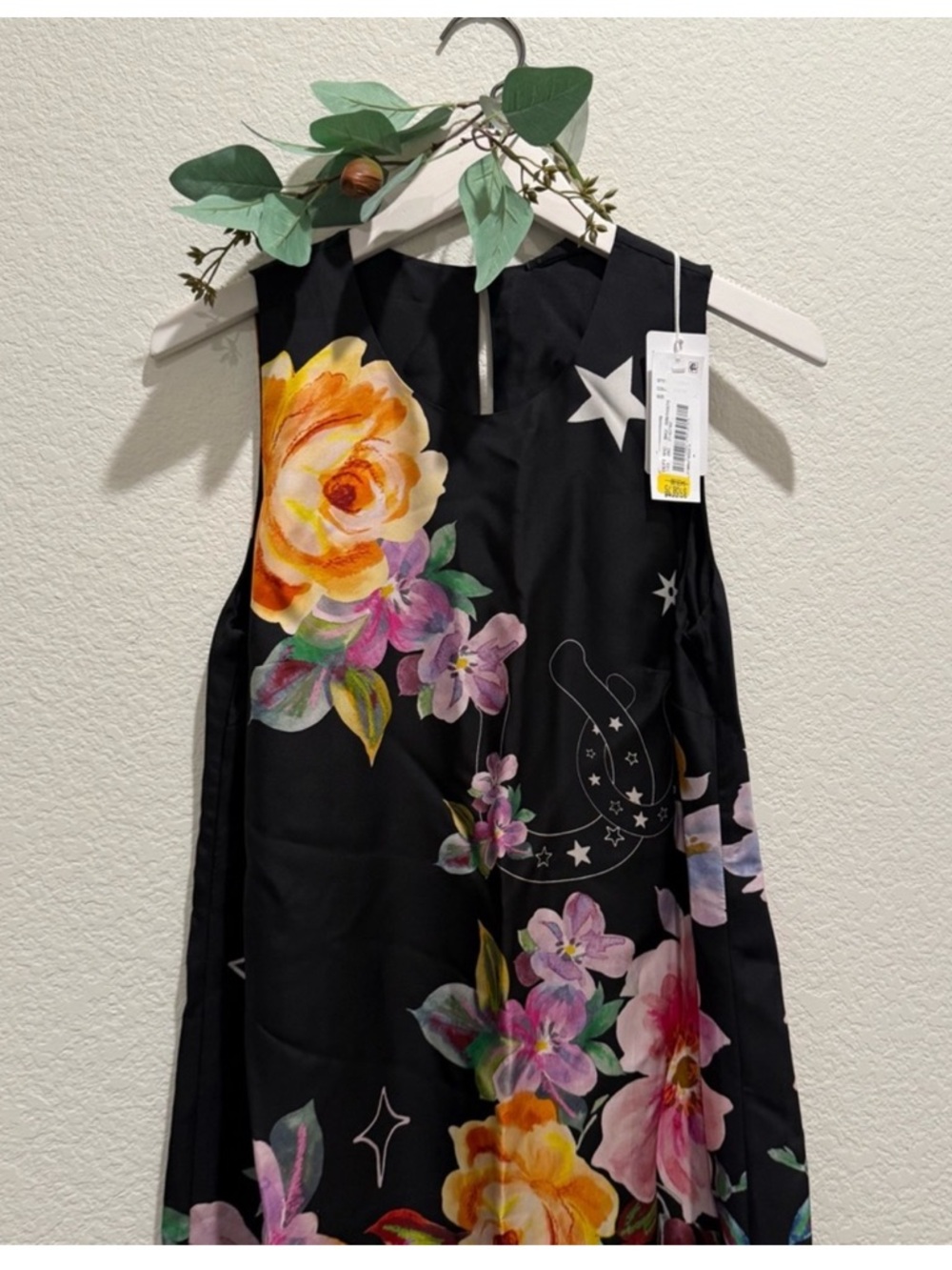 NWT JOHNNY WAS JADE KAROLINA TEA LENGTH DRESS - Picture 11 of 13